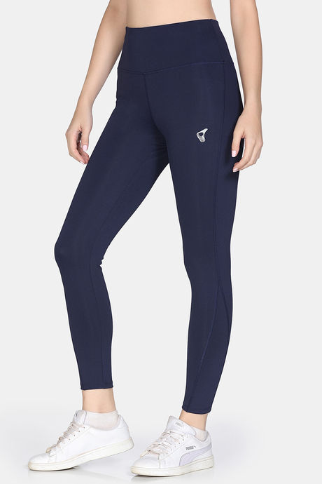 Zelocity Quick Dry Gym Leggings - Naval Academy — image 3